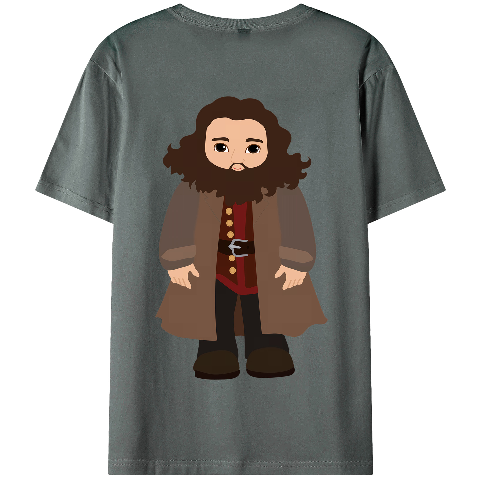 （画像用） Harry Potter ハリー・ポッターシリーズ 綿100％半袖Tシャツ（背面プリント）